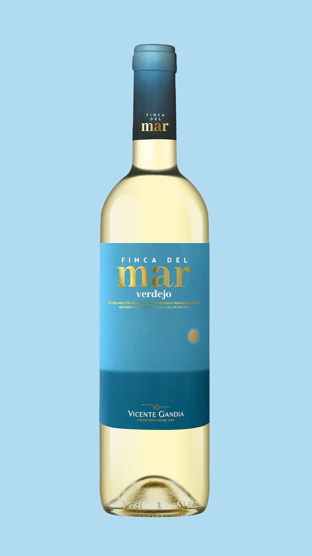 botella finca del mar verdejo