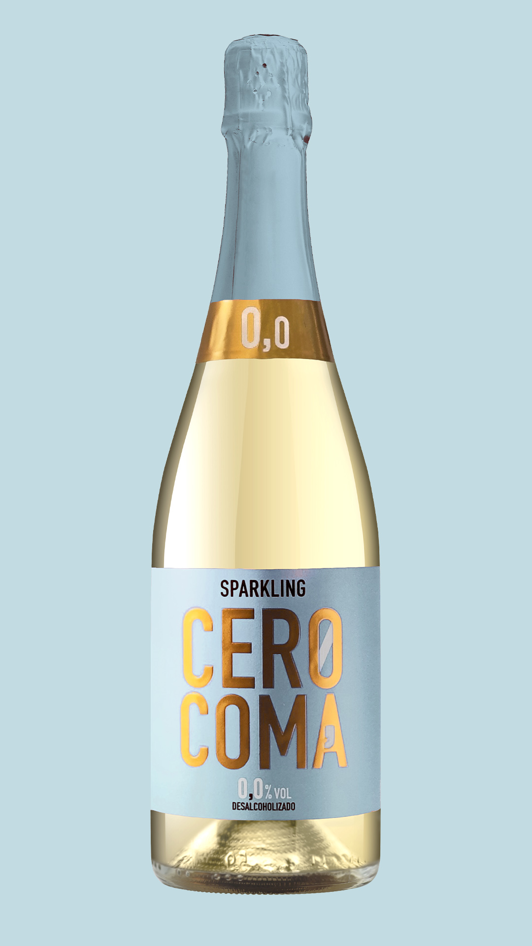botella cero coma sparkling