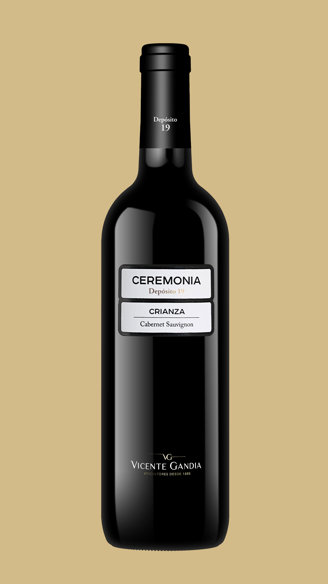 botella vino tinto ceremonia reserva