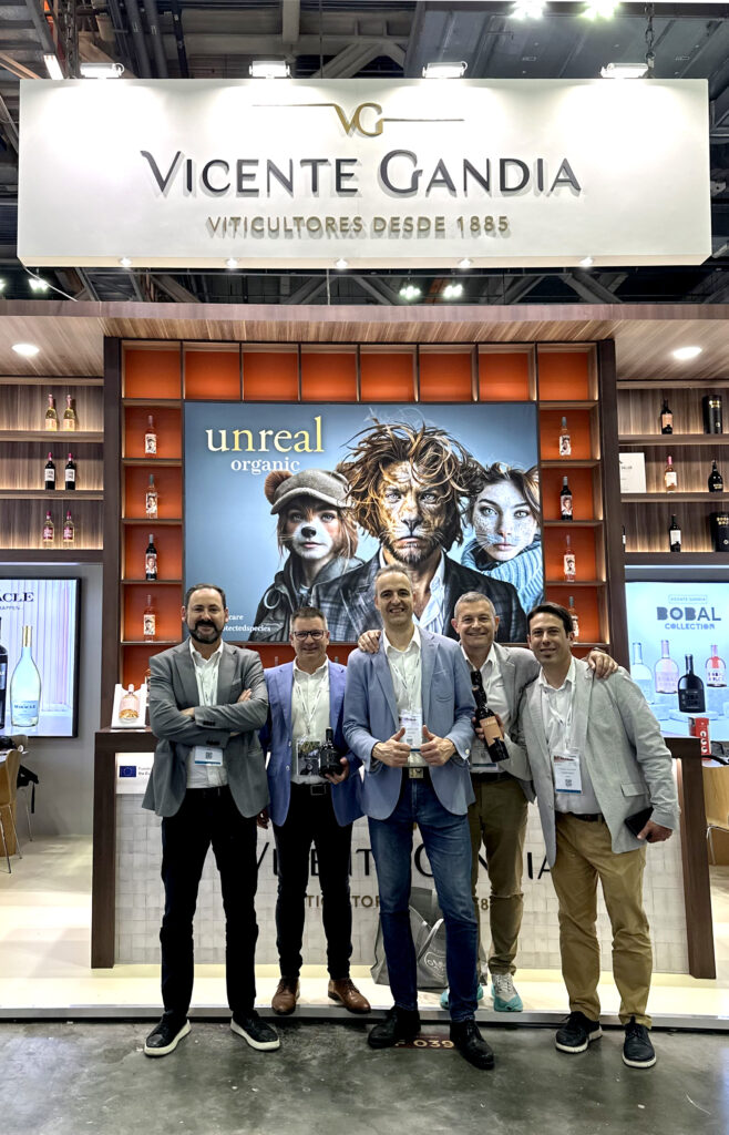 equipo vicente gandia en vinexpo 2025