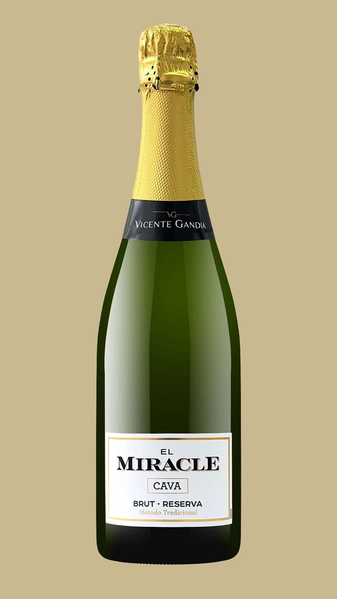 botella el miracle cava brut reserva