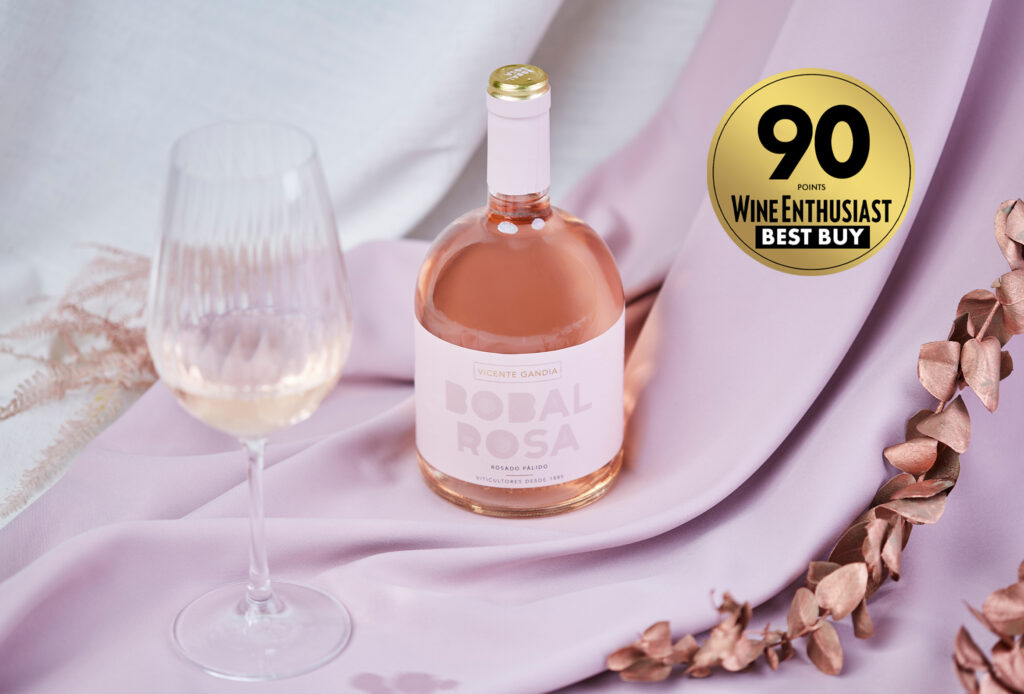 vicente gandia bobal rosa 90 puntos wine enthusiast